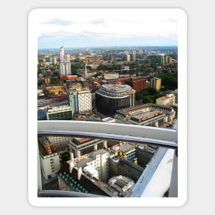 London. A View from London Eye. Great Britain 2009 Sticker